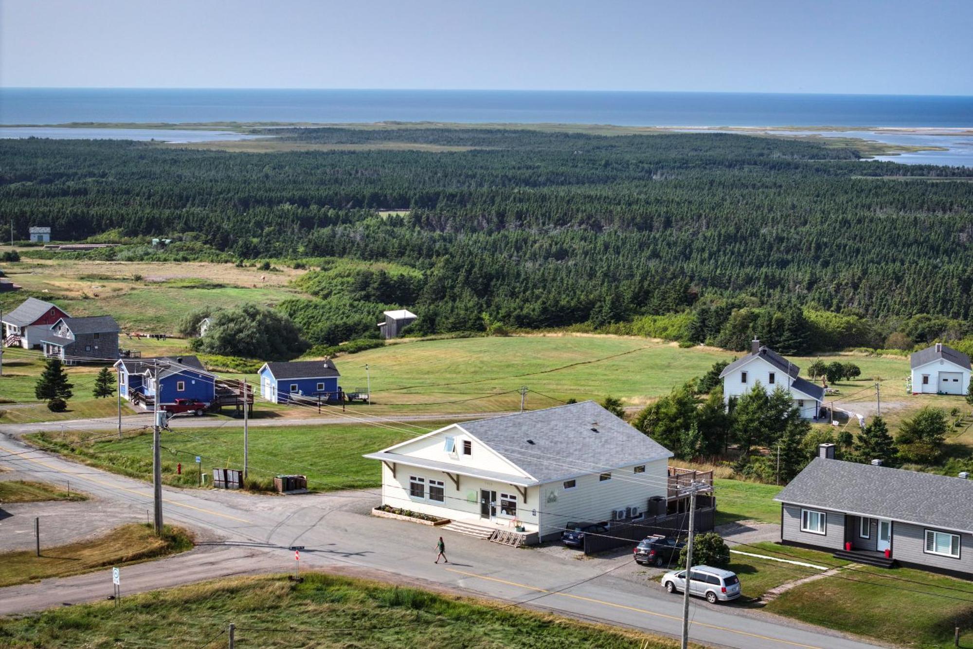 Petit Hotel De La Montagne Havre-Aubert ภายนอก รูปภาพ